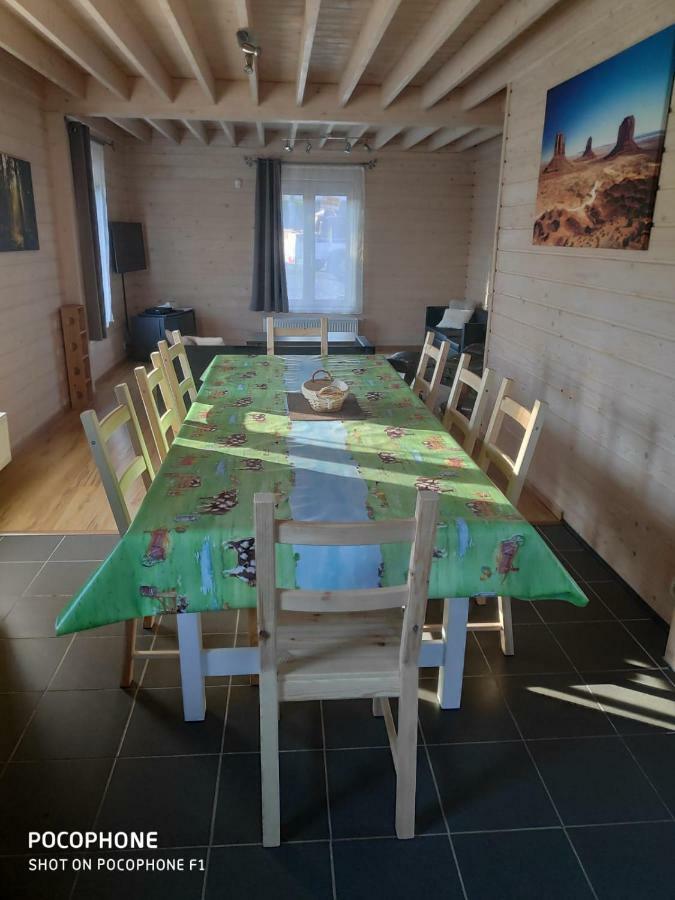 Gezellige Chalet In Hoge Venen Uberweywertz Bagian luar foto