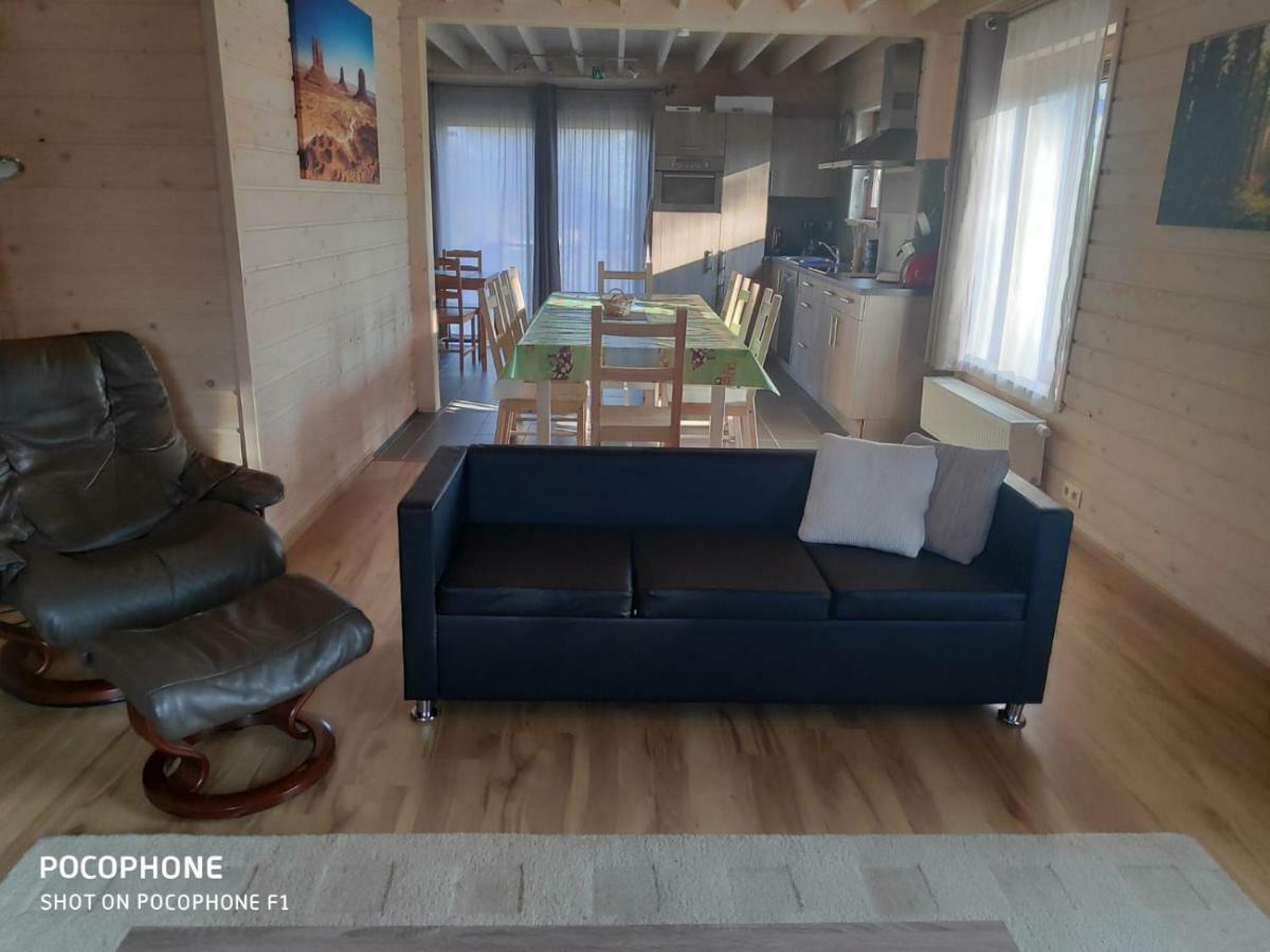 Gezellige Chalet In Hoge Venen Uberweywertz Bagian luar foto